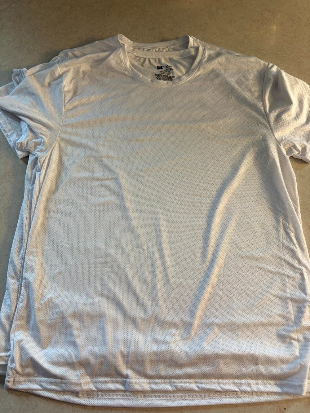 NWOT Hanes Men's 3  X-Temp Breathable Mesh Tagless White T-Shirts X-Large